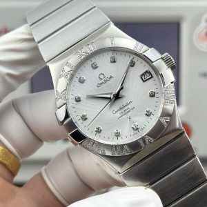 Omega Constellation 38mm Men's 1:1 Super Clone Watch with Co-Axial Movement 1146870587 - front view