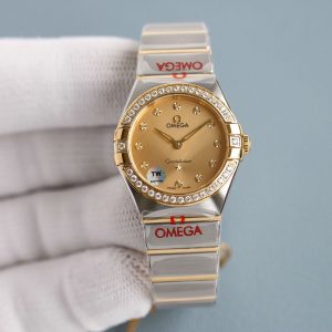 Omega Ladies' Constellation 28mm Quartz Super Clone Watch for Sale 1039389970 - front view