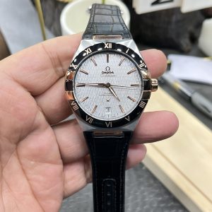 Premium Omega Constellation 41mm Super Clone Watch with Ceramic Bezel 1133929382 - front view