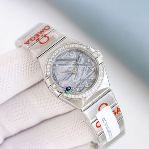 Omega Constellation 28mm Fifth Gen Ladies Super Clone Watch 1132289024 - front view