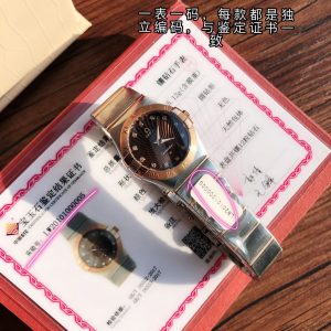 Ladies' Omega Constellation 27mm Super Clone Watch with Cash on Delivery 1126642718 - front view