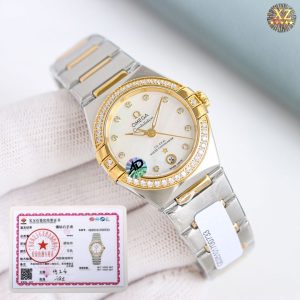 Luxury Omega Constellation 29mm Super Clone Watch for Women with Cash on Delivery 1140142174 - front view