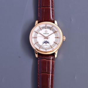 Luxury Omega De Ville Trésor Moonphase Super Clone Watch for Sale 1142336713