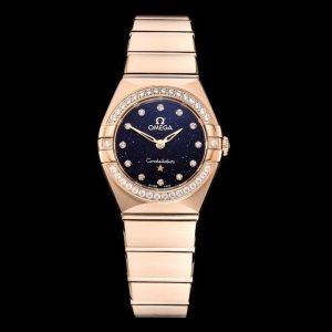G Factory Omega Constellation 25mm Super Clone Ladies Quartz Watch 1127856924 - front view | Constellation