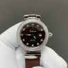 Omega De Ville Ladymatic Super Clone & AAA Replica Watch for Women 1123207334 - front view