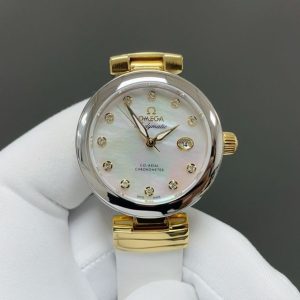 Omega Ladymatic Super Clone Ladies Watch with Cash on Delivery 1123207336 - front view