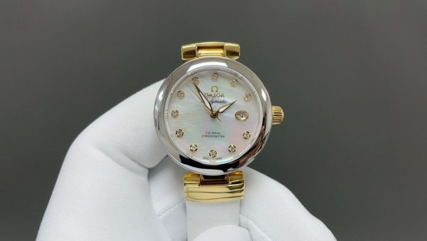 Omega Ladymatic Super Clone Ladies Watch with Cash on Delivery 1123207336 - front view
