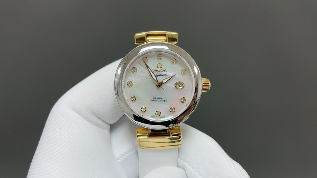 0-323.jpg Omega Ladymatic Super Clone Ladies Watch with Cash on Delivery 1123207336 - front view