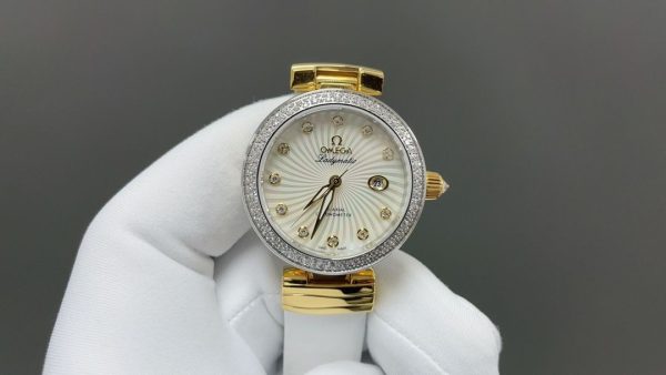 Omega De Ville Ladymatic 1:1 Super Clone Luxury Replica Watch for Women 1123207344