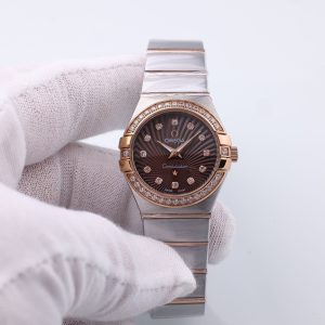 Omega Constellation Double Eagle 28mm Super Clone Watch with Cash on Delivery 1112546626 - front view