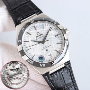 Premium 1:1 Super Clone Omega Constellation 41mm Watch with COD 1136404128 - front view
