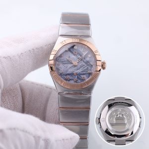 Omega Constellation 28mm Sapphire 1:1 Super Clone Watch with COD 1112546701 - front view