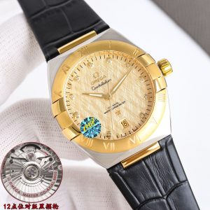 Omega Constellation 39mm Men's Super Clone Watch | Premium Replica 1142130580 - front view