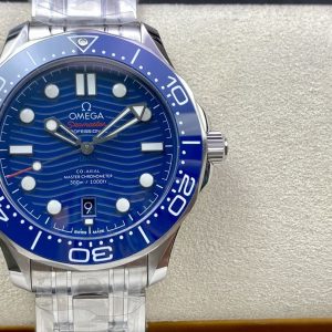 JVS Omega Seamaster 300M Super Clone Watch with 8800 Calibre 1140940410 - front view | Omega