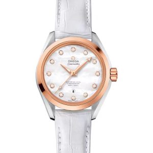 Omega Seamaster Aqua Terra Super Clone Ladies Watch with Cash on Delivery 979853967 - front view | Omega