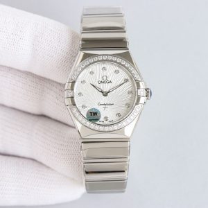 Omega Ladies' Constellation 28mm Quartz 1:1 Super Clone Watch for Sale 1062851880 - front view