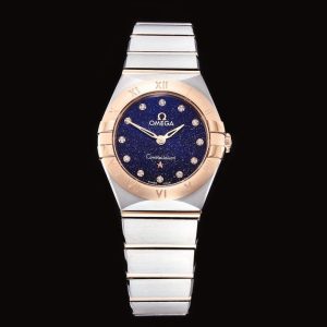 Exquisite 25mm Omega Constellation Super Clone Ladies Watch with COD 1127856914 - front view | Constellation