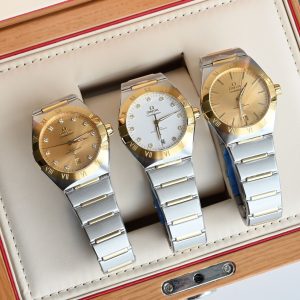 Omega Constellation 39mm Men's Super Clone Watch with Cash on Delivery 1132815045 - front view | Constellation