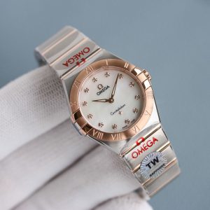 Luxury Omega Constellation 28mm Super Clone Ladies' Watch with COD 1038814068 - side view