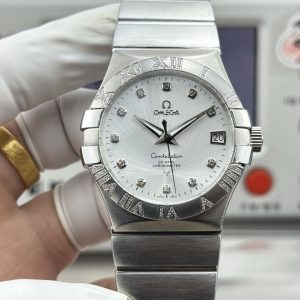 Omega Constellation 38mm Men's 1:1 Super Clone Watch with Co-Axial Movement 1146870587 - side view