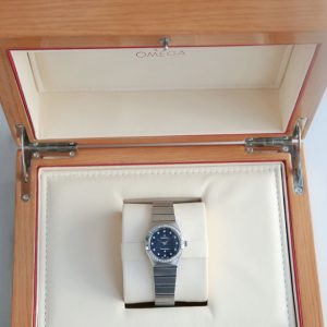 Omega Constellation 5th Gen Super Clone Ladies' Watch with Diamonds 1112719137 - side view