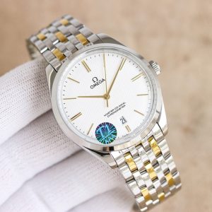Luxury Omega De Ville Trésor 1:1 Super Clone Watch with Cash on Delivery 1045291657 - side view