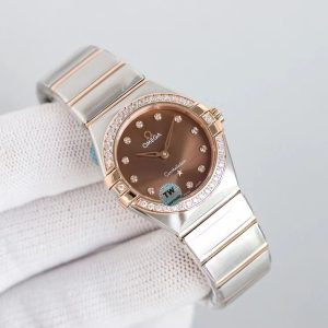 Omega Constellation 28mm Ladies' 1:1 Super Clone Watch with Swiss Quartz 1048550770 - side view