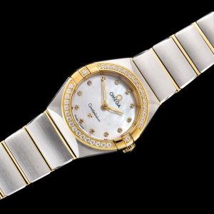 Omega Constellation 25mm Ladies Super Clone Watch | Premium AAA Replica 1127856926 - side view | Constellation