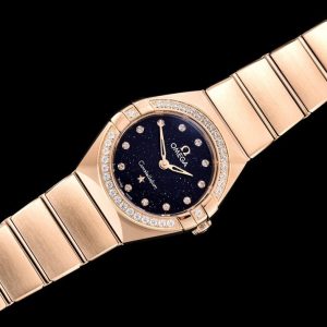 G Factory Omega Constellation 25mm Super Clone Ladies Quartz Watch 1127856924 - side view | Constellation