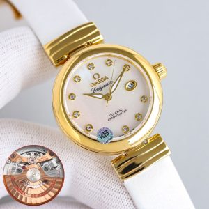 Omega De Ville Ladymatic Super Clone Watch for Women | Cash on Delivery 1035661946 - side view