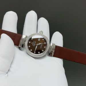Omega De Ville Ladymatic Super Clone & AAA Replica Watch for Women 1123207334 - side view
