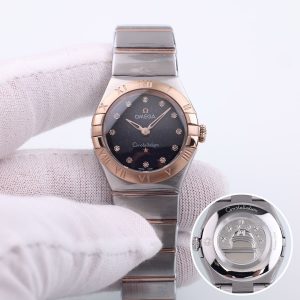 Omega Constellation 28mm Sapphire Quartz Super Clone Watch for Sale 1112546645 - side view | Constellation