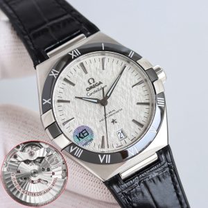 Premium 1:1 Super Clone Omega Constellation 41mm Watch with COD 1136404128 - side view