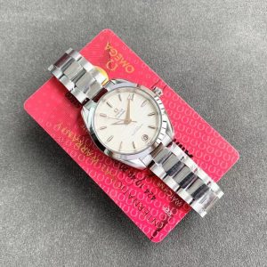 Exquisite Omega Seamaster Super Clone Watch for Women | 34mm 1116493550 - side view | Omega
