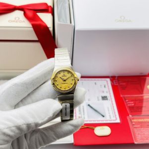 Ladies Omega Constellation 27mm Super Clone Watch with Cash on Delivery 1134698458 - side view