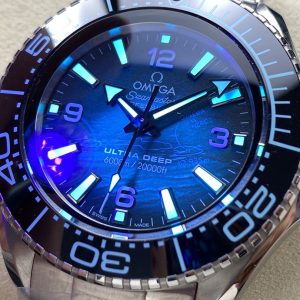 Omega Seamaster Planet Ocean 6000m Super Clone Watch with Cash on Delivery 1099203093 - side view | Omega