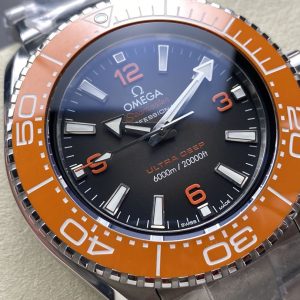 Omega Seamaster Planet Ocean 6000M Super Clone Watch with COD 1099202875 - side view | Omega