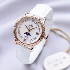 Omega De Ville Prestige Moonphase 33mm Super Clone Watch for Sale 1119141287