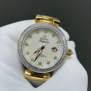 Omega De Ville Ladymatic 1:1 Super Clone Luxury Replica Watch for Women 1123207344