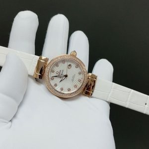 Premium Omega De Ville Ladymatic Ladies' 1:1 Super Clone Watch 1123207341 - back view