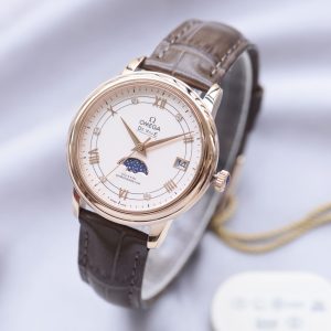 Omega De Ville Prestige Moonphase 33mm Super Clone Watch for Sale 1119141287