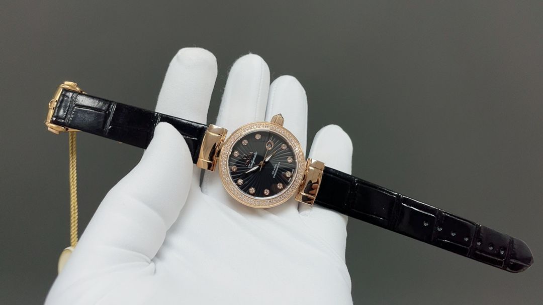 5-324.jpg Premium Omega De Ville Ladymatic Ladies' 1:1 Super Clone Watch 1123207341 - detailed view