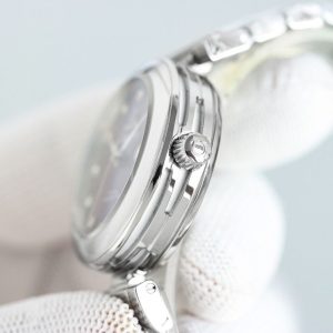 Premium Omega De Ville Ladymatic Super Clone Watch for Women 1129417901 - top view